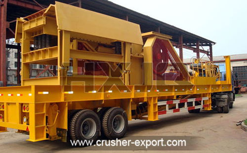 mobile crushing plant