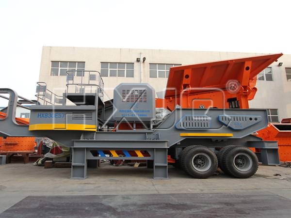 portable aggregate plant