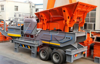 Tracked mobile crushing plant